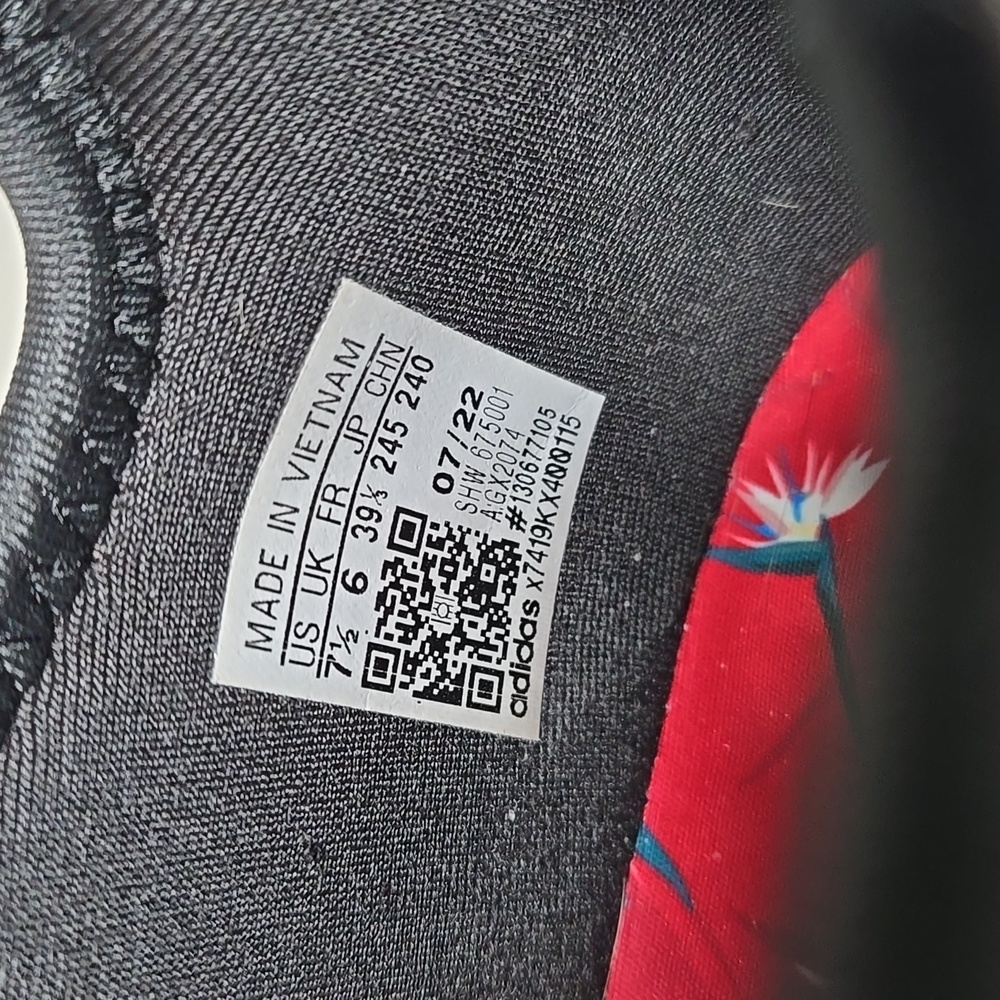 Adidas NMD_R1 Thebe Magugu Birds of Paradise Boost Sneaker 7.5 Fits 8 - Picture 8 of 11